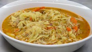 THE BEST CHICKEN NOODLE SOUP RECIPE | CHICKEN SOUP RECIPE | CHAZS CUISINES