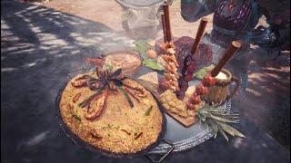 Monster Hunter: World - How to cook and prepare food!