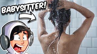 Showering With My Babysitter!