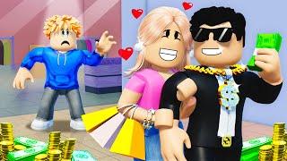 Mom ABANDONED Him for a BILLIONAIRE?! (Roblox Movie)