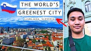  Spending 24 Hours in the WORLD'S GREENEST CITY! | Ljubljana, Slovenia