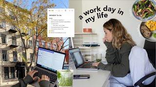 work day in my life | social creative strategist and content creator