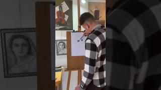 drawing a portrait leena lifestyle #art #share #shortvideo #shortsyoutube #trend #dz #algerie