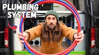 Super Simple WATER SYSTEM Install || DIY Camper Van OFF GRID Kitchen & Shower