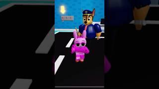 Sprunki pinki escape paw patrol obby school #roblox #shorts