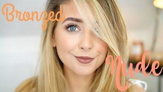 Bronzed Nude Summer Makeup Look | Zoella