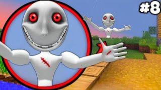 i Found Bloody WHITE GHOST  in Minecraft | ( Part-8 ) |