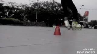 Gisco fun skate slalom by. Virzal