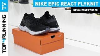  TOP4RUNNING TV UNBOXING Nike Epic React Flyknit  Black  