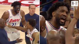 Joel Embiid Was FURIOUS After Being Ejected for Arguing Offensive Foul Call