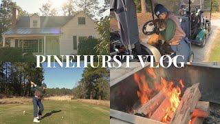 GRWM for Golf | Pine Needles Course Vlog | HOME TOUR!!!