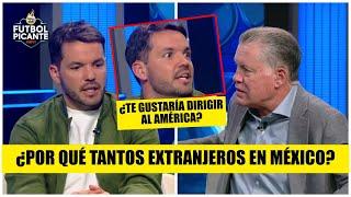 ¡IMPERDIBLE! Larcamón opina sobre los DTs y jugadores EXTRANJEROS en la Liga MX | Futbol Picante