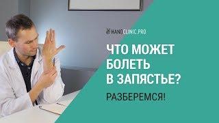 Боли в запястьях рук: причины и локализация с примерами