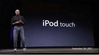 Flashback - History of iPod Touch (1st Generation to 5th Generation)