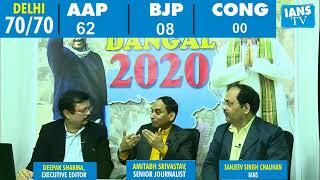 Delhi Election 2020 LIVE Results (IANS TV) Hindi News Live
