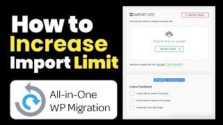   Unlimited File Uploads in All-in-One WP Migration! Easy & Free Method!