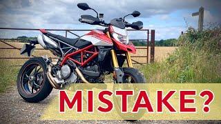 I've bought a new bike without a test ride | Hypermotard 950SP first ride