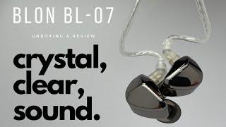 Crystal, clear, sound. | Blon BL-07 | Unboxing & Review