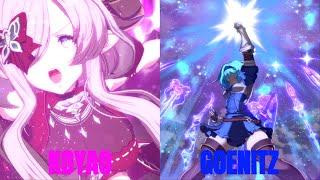 GBVSR High Level Gameplay Koyao Narmaya VS Goenitz Djeeta