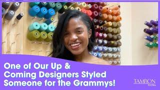 This Up & Coming Designer from Our Series Styled a Gospel Superstar for the Grammys!