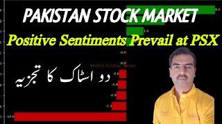 Positive Sentiments Prevail at PSX | Pakistan stock market Review for 2nd July | 2 Stocks Analysis