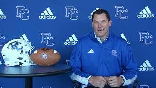 Getting to know Presbyterian Blue Hose Football Coach Steve Englehart