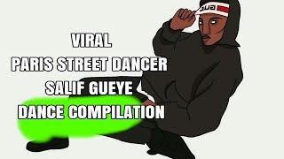 Viral Paris Dancer Salif Gueye Best Dance moves compilation #Ellenshow #viralBlackDancer #mj