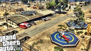 Sandy Shores Police Station Upgrade - GTA 5 PC MOD