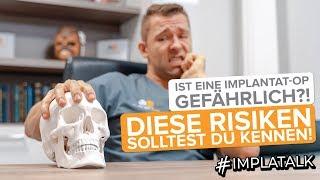 Sind Zahnimplantate gefährlich? OP-Risiken & Komplikationen bei Implantationen in der Übersicht