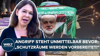 ESKALATION NAHOST: Kriegsschiffe verlegt! Schutzräume! Dichte Hinweise auf Iran-Angriff auf Israel