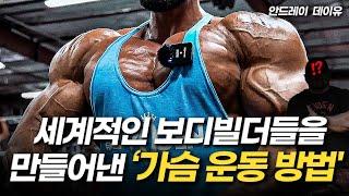 헬린이는 모르는 거대한 가슴을 만드는 5가지 가슴운동 & 팁 [안드레이 데이유]