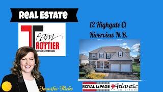 Real Estate - 12 Highgate Court, Riverview N.B. Canada - A JAVI Video