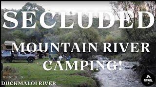 Secluded Mountain River Camping in The Heart Of Autumn!