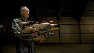 Gary Oldman with Zorg ZF-1 Pod Weapon System in "The Fifth Element" (1997) Open Matte version 1080p