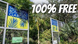 Exploring Miami Beach's FREE Botanical Garden!