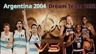 ARGENTINA 2004 vs DREAM TEAM 1992