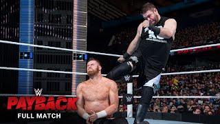 FULL MATCH - Sami Zayn vs. Kevin Owens: WWE Payback 2016