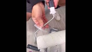 Learn how to store wet paint rollers. #diy #diycrafts #home #improvement #renovation #realestate