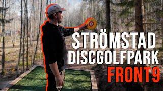 DISCGOLF I STRÖMSTAD - FRONT 9