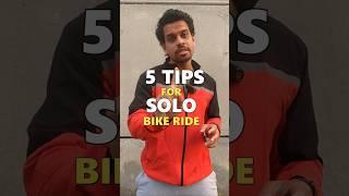 Solo Ride Tips | Share with fellow riders #rider #bikelover #travel #travelvlog #ridingtips