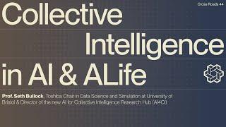 Cross Roads #44: "Collective Intelligence in AI and ALife" Prof. Seth Bullock