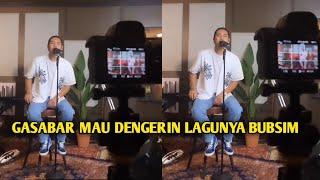 Gino Lagi Rekaman Lagu Terbarunya Jadi Gasabar Mau Dengerin lagunya Yasmin Lagi Nyalon Bareng Papi