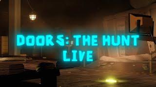 ROBLOX DOORS: THE HUNT *LIVE WITH MIC*