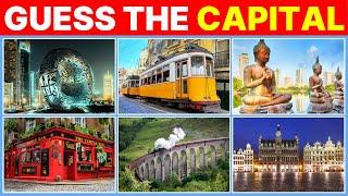 Geography Quiz: Guess The Capital City Quiz