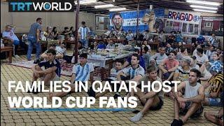 Families in Qatar host World Cup fans in their homes