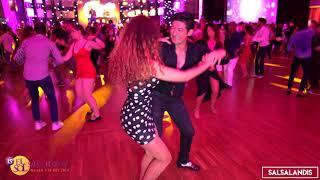 Jason & Maggie dancing Salsa @ El Sol Warsaw Salsa Festival 2019