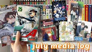 july media log (manga, anime, daiya act 1, music)