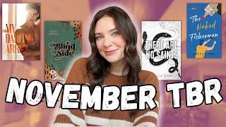 November TBR  // sports, dark romance, & physical tbr