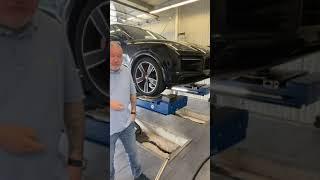 Porsche Cayenne 9YA Tieferlegung Airmatic mittels SAT-Koppelstangen inkl. Montage & Eintragung 399€