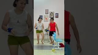 Exercise every day , Daily life of a couple #couple #shorts